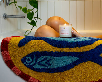 Two Fishes Bathmat