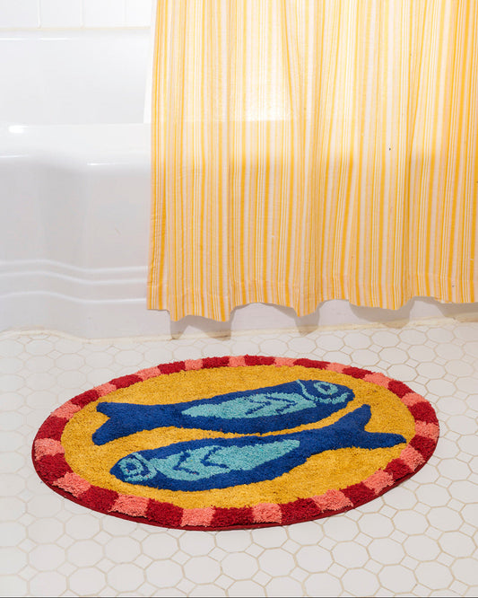 Two Fishes Bathmat